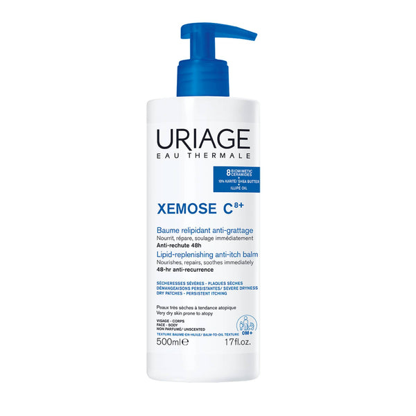 URIAGE Xémose C8+ Lipid-replenishing anti-itch balm 500ml - Uriage